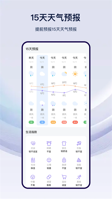 天气预报气象app