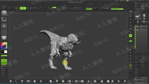 ZBrush数字雕刻入门指南：如何打造细节炸裂的奇幻生物？（附手机软件辅助技巧）